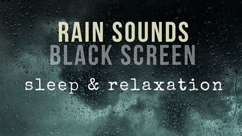 More relaxing <b>rain</b>. . Rain sounds for sleeping black screen